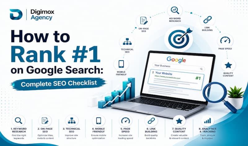 How to Rank #1 on Google Search: Complete SEO Checklist